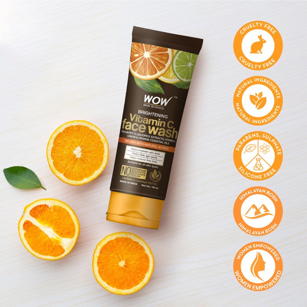 WOW Brightning Vitamin C Face Wash 80 ml