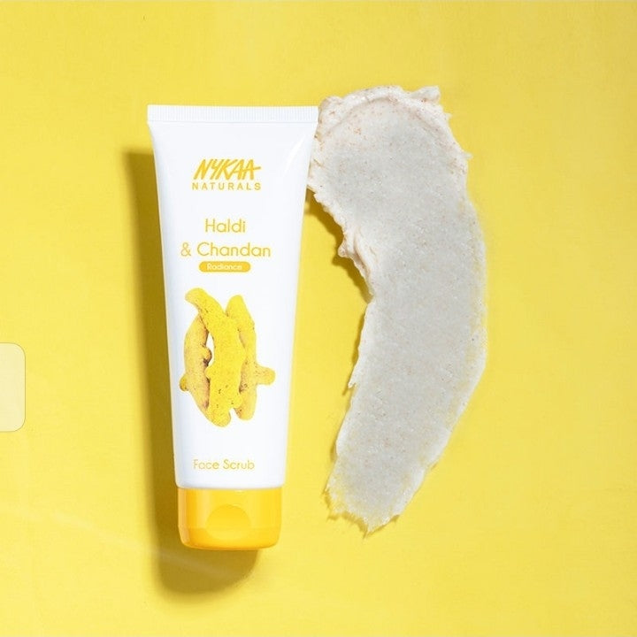 Nykaa Face Scrub Haldi & Chandan 100g